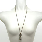 Chanel Necklace Gold Clear — view 2
