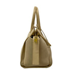 Saint Laurent Paris Handbag Baby Downtown Cabas Beige Leather — view 2