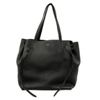 Celine Tote Cabas Phantom Small with Belt Black Leather