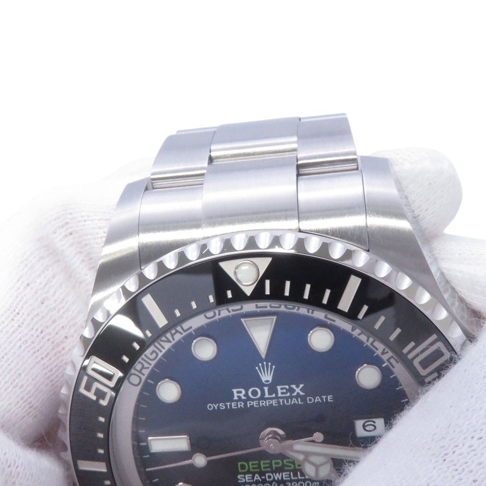 Rolex Sea Dweller Deepsea Roulette Watch Deep Blue Dial — view 4