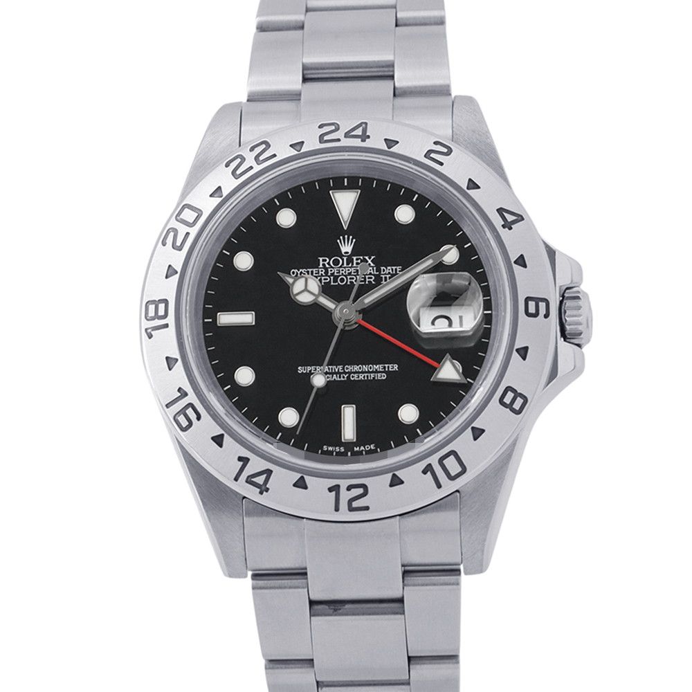 Rolex D No Watch Black Dial