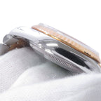 Rolex Datejust S No SS 18k Yellow Gold Watch Ivory Dial Pyramid — view 9