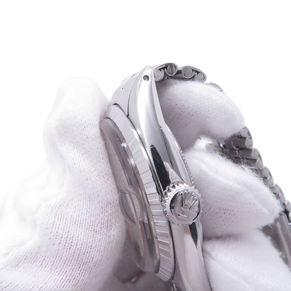 Rolex Datejust No 3 Watch Silver Dial Vintage — view 6