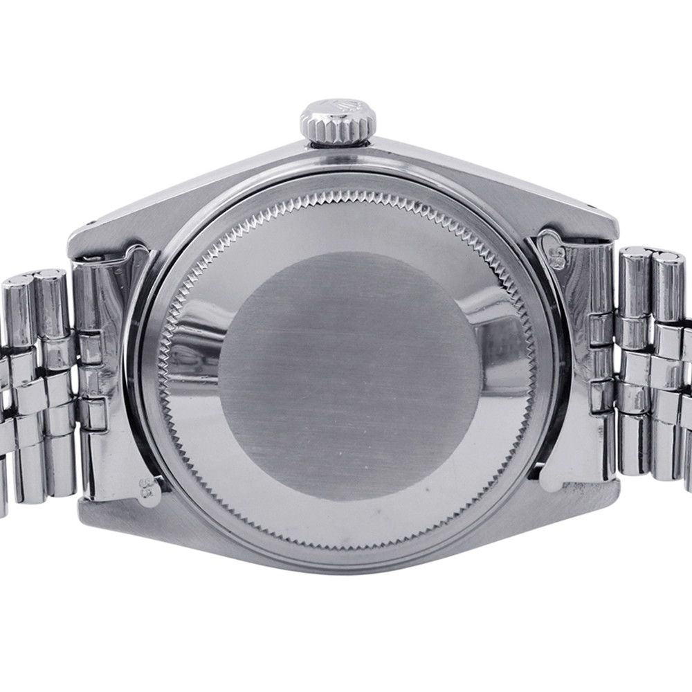 Rolex Datejust No 3 Watch Silver Dial Vintage — view 3