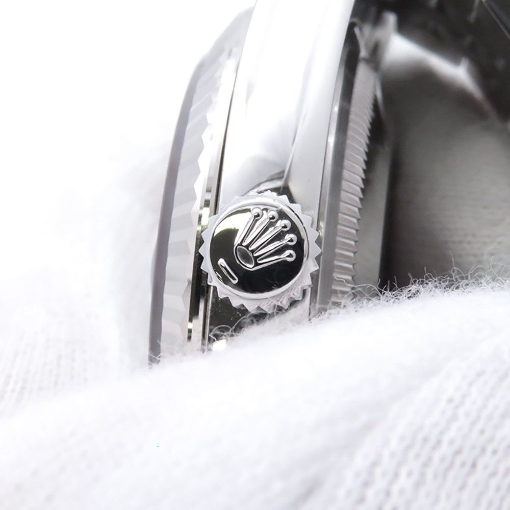 Rolex Datejust 36 SS 18k White Gold Roulette Watch Calf Dial Roman — view 8