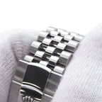 Rolex Datejust 36 SS 18k White Gold Roulette Watch Calf Dial Roman — view 6