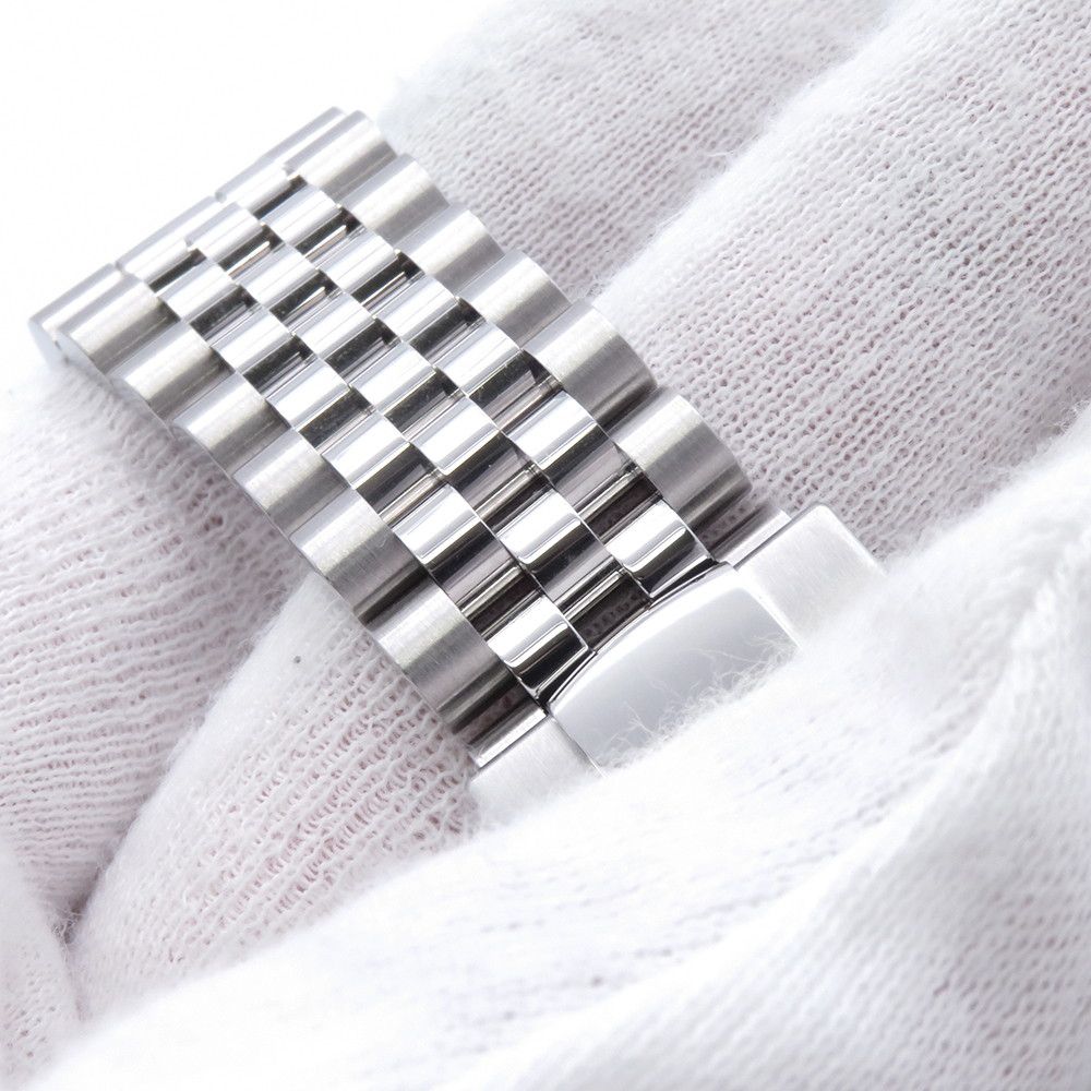 Rolex Datejust 36 SS 18k White Gold Roulette Watch Calf Dial Roman — view 5