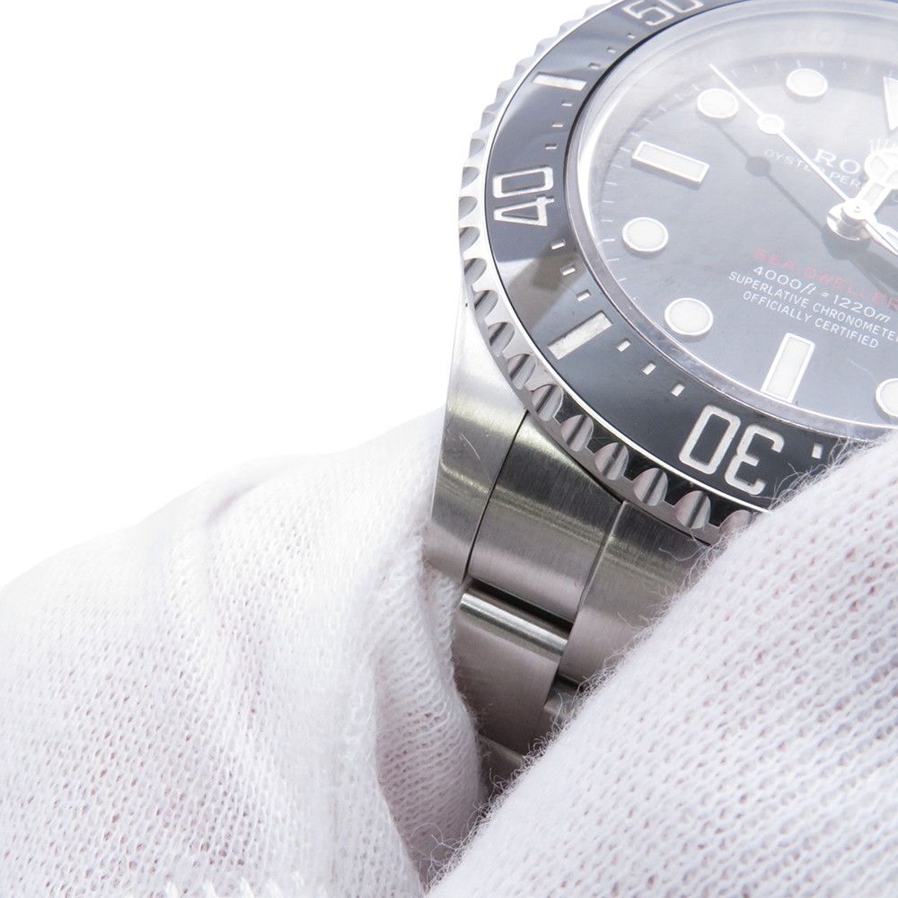 Rolex Sea Dweller Roulette Watch Black Dial — view 7