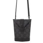 Louis Vuitton Shoulder Bag Monogram Eclipse Envelope Pouch Black