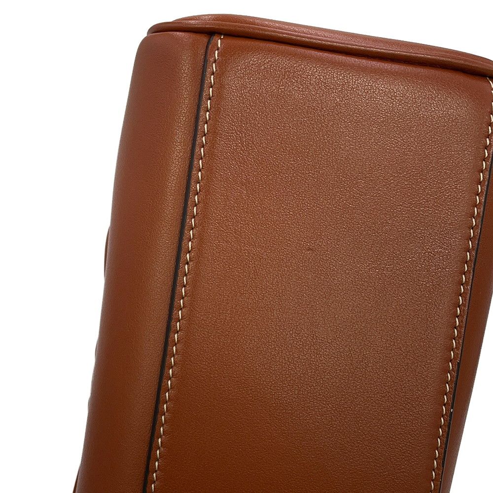 Celine Handbag Cuill Triomphe Small Boston Smooth Calf Leather 2-Way Brown — view 8
