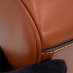 Celine Handbag Cuill Triomphe Small Boston Smooth Calf Leather 2-Way Brown — view 7