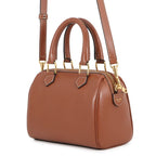 Celine Handbag Cuill Triomphe Small Boston Smooth Calf Leather 2-Way Brown — view 2