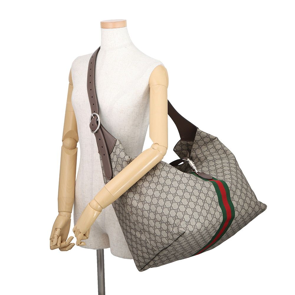 Gucci Shoulder Bag GG Supreme Jackie Leather — view 4