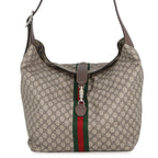 Gucci Shoulder Bag GG Supreme Jackie Leather
