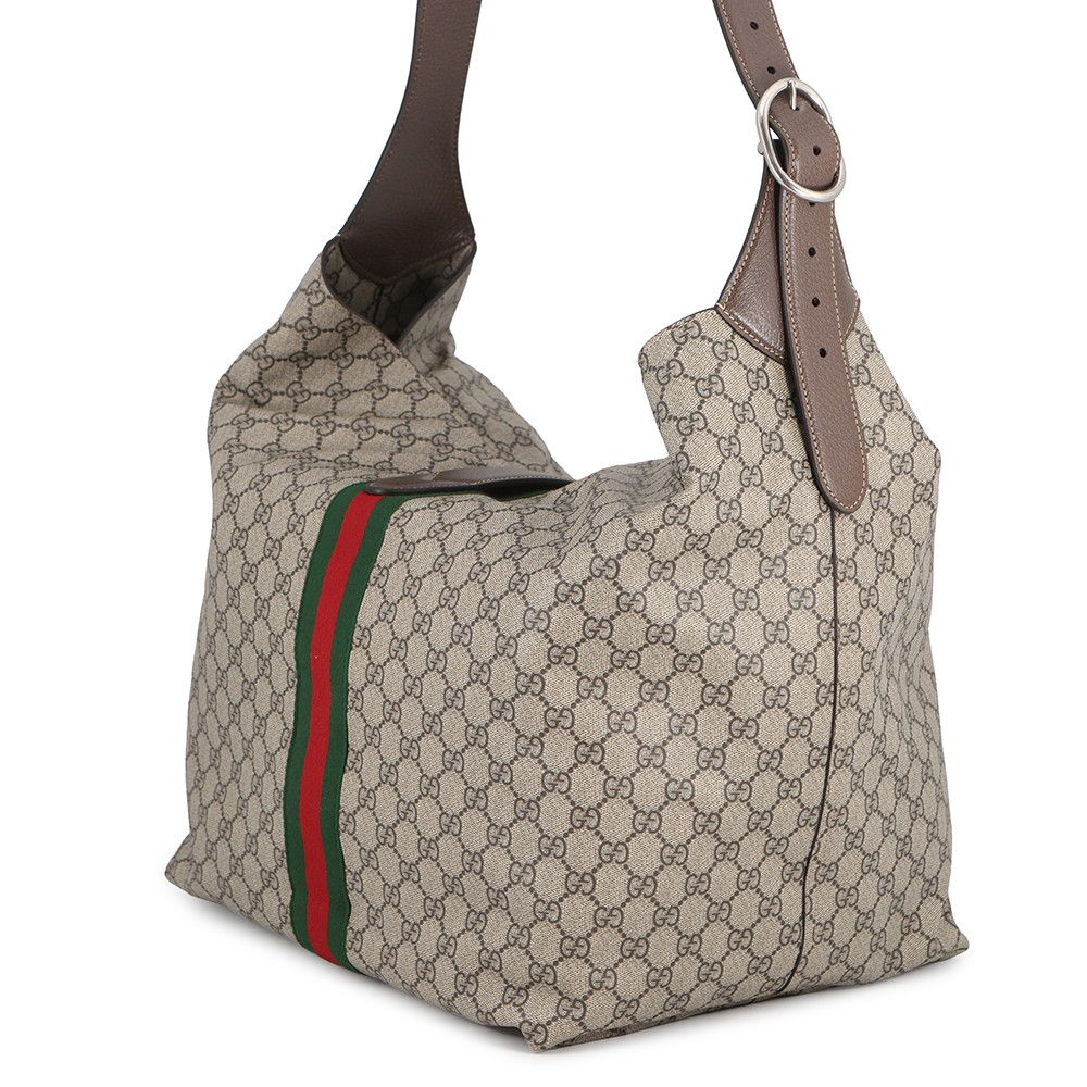 Gucci Shoulder Bag GG Supreme Jackie Leather — view 2