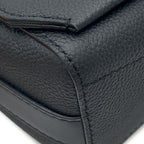 Louis Vuitton Shoulder Bag Gray Leather Takeoff Messenger Black — view 8