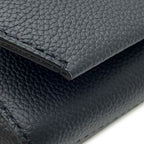 Louis Vuitton Shoulder Bag Gray Leather Takeoff Messenger Black — view 7