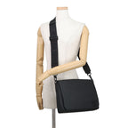 Louis Vuitton Shoulder Bag Gray Leather Takeoff Messenger Black — view 4