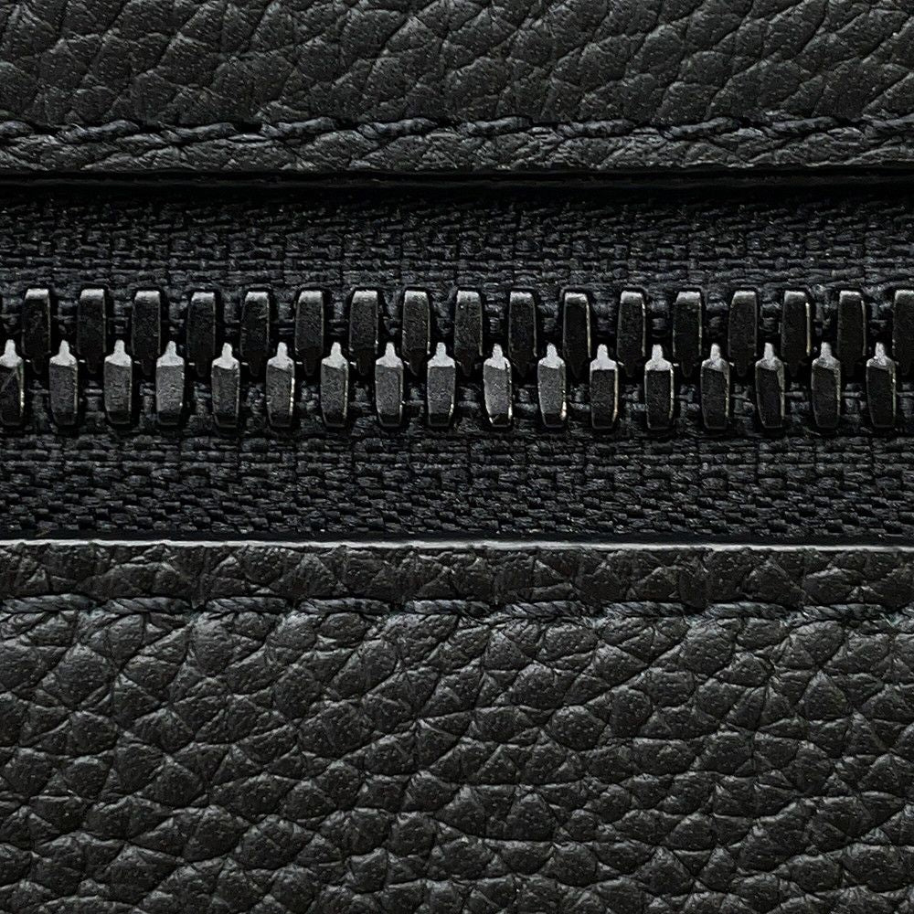 Louis Vuitton Shoulder Bag Gray Leather Takeoff Messenger Black — view 9