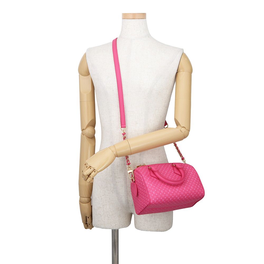 Louis Vuitton Handbag Monogram Nanogram Speedy Bandouliere 20 2-Way — view 5