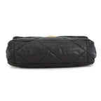 Chanel Chain Shoulder Bag 19 Large Lambskin 2-Way Black — view 3