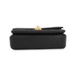 Chanel Chain Shoulder Bag Quilted Mini Flap CC Logo Lambskin Black — view 3