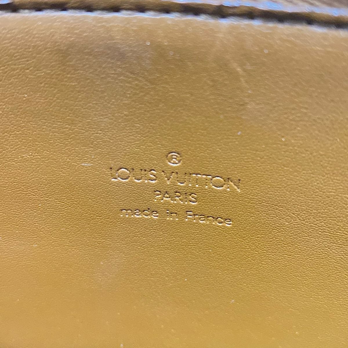 Louis Vuitton Shoulder Bag Monogram Vernis Blanc Leather — view 9