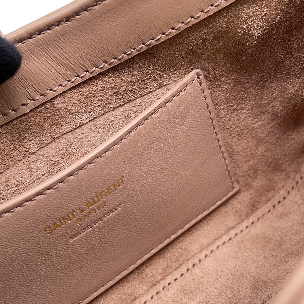 Saint Laurent Paris Handbag le 5 a 7 Mini Calfskin — view 9