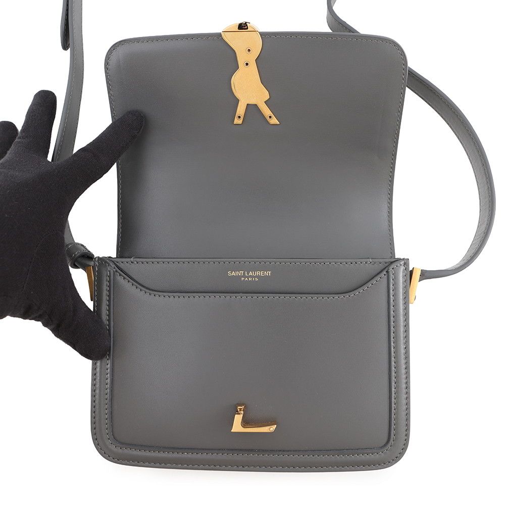 Saint Laurent Paris Shoulder Bag Solferino Small Satchel Boxleather — view 5