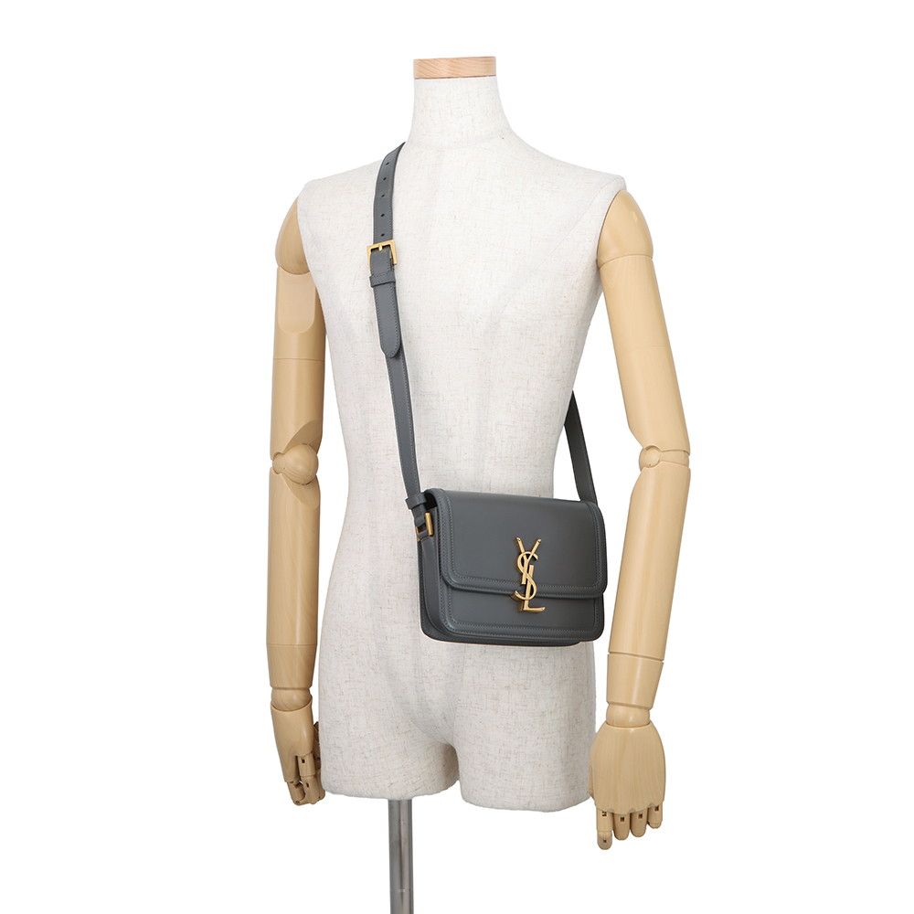 Saint Laurent Paris Shoulder Bag Solferino Small Satchel Boxleather — view 4