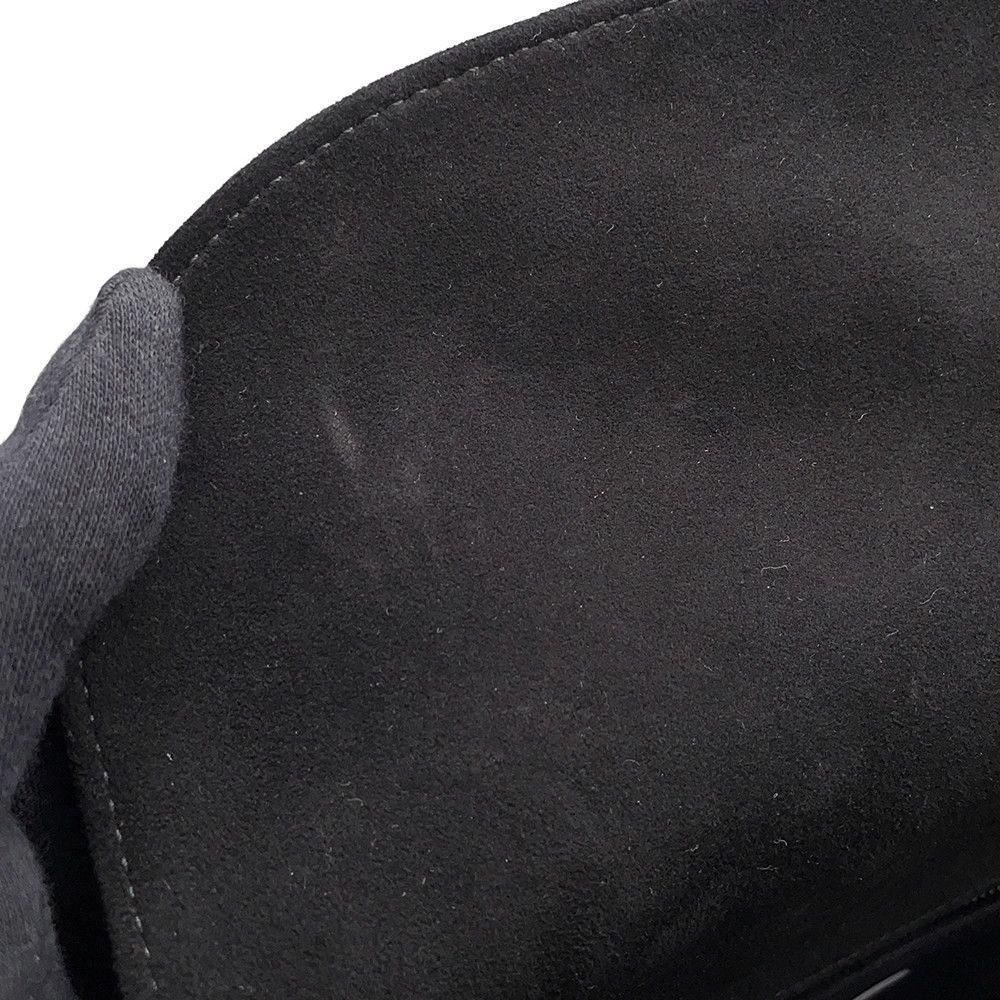 Dior Handbag Lady Ultra Matte Calfskin 2-Way Shoulder Black — view 8