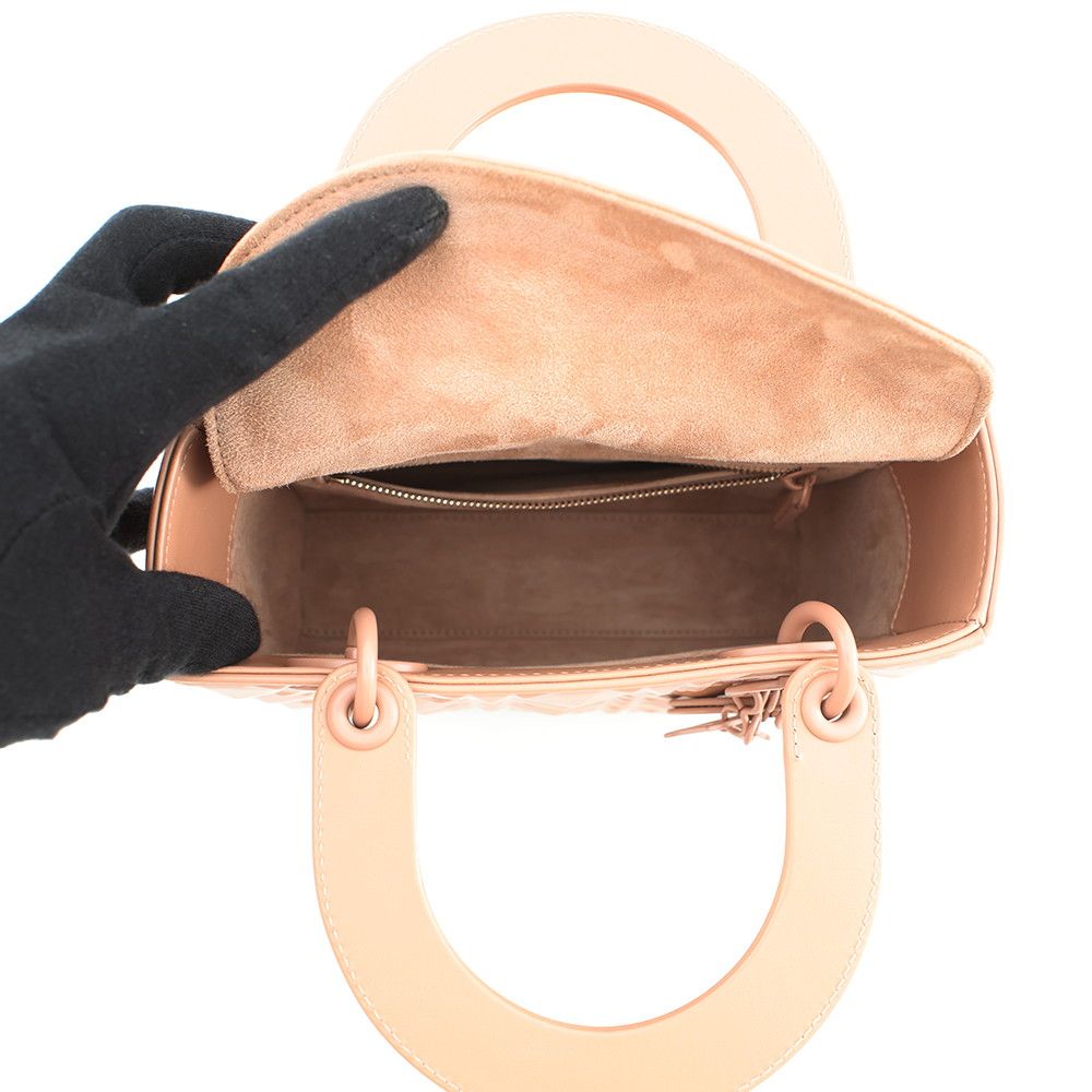 Dior Handbag My Abc Lady Ultra Matte Cannage Small 2-Way — view 6