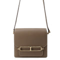 Hermes Sac Roulis Mini Etoupe Gold Shoulder