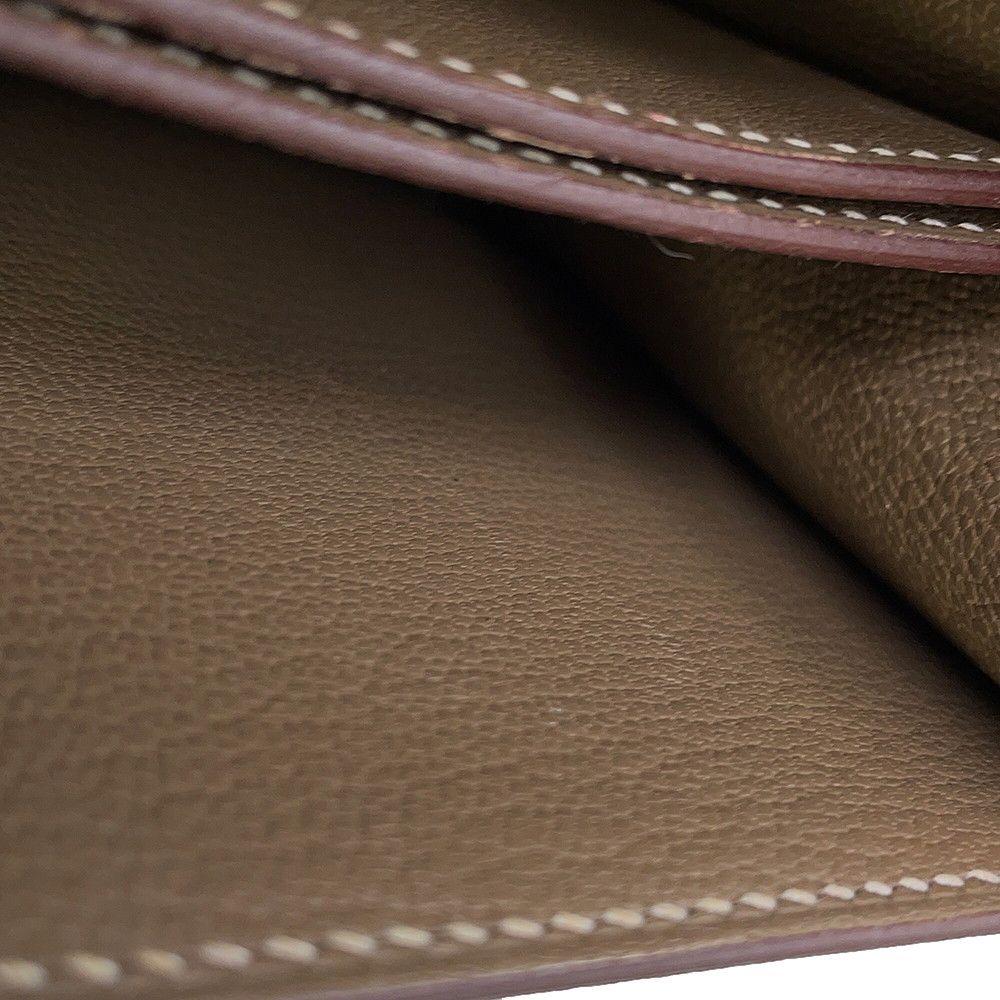 Hermes Sac Roulis Mini Etoupe Gold Shoulder — view 8