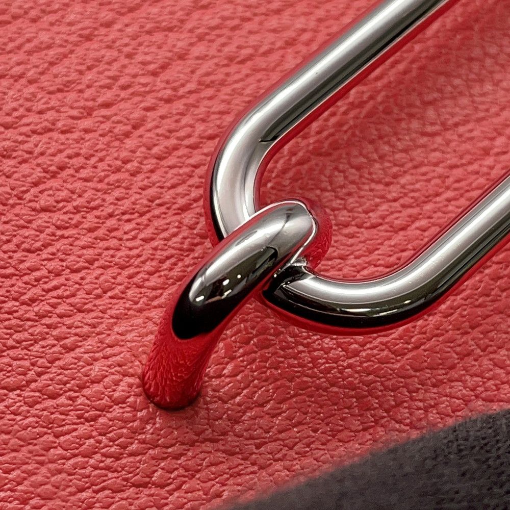 Hermes Wallet Roulis Slim Rose Texas Silver Chevre Misor — view 8