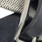 Hermes Tote Etriviere Shopping Ecru Black Silver Toile Ash Vache Hunter — view 9
