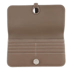 Hermes Wallet Dogon Long Etoupe Silver Togo — view 4
