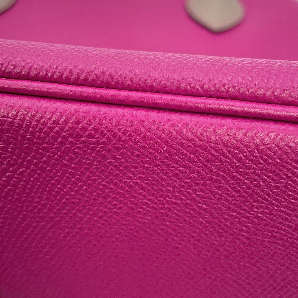 Hermes Handbag Bolide 31 Etoupe Rose Purple Gold Epsom 2-Way — view 8