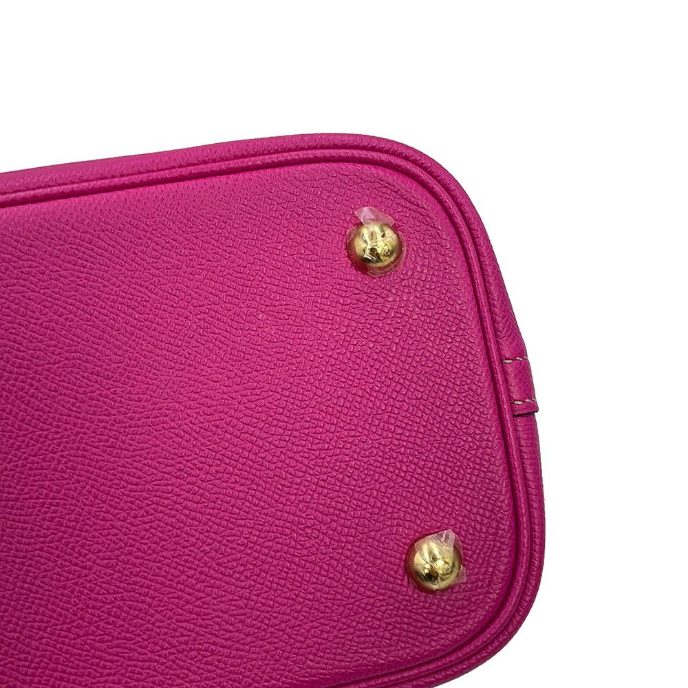 Hermes Handbag Bolide 31 Etoupe Rose Purple Gold Epsom 2-Way — view 7
