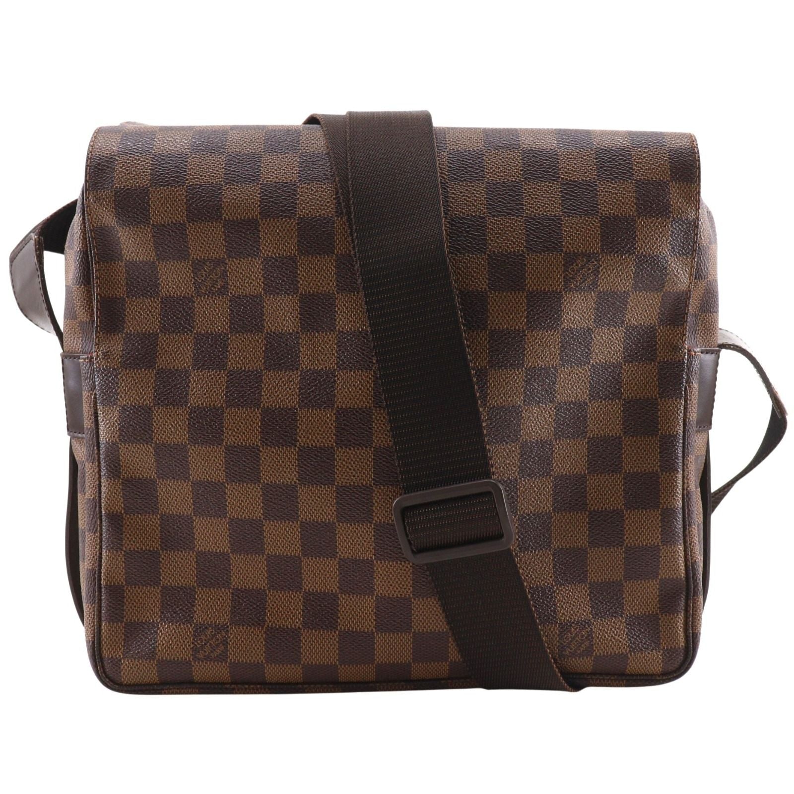 Louis Vuitton Naviglio Damier Canvas Brown Shoulder