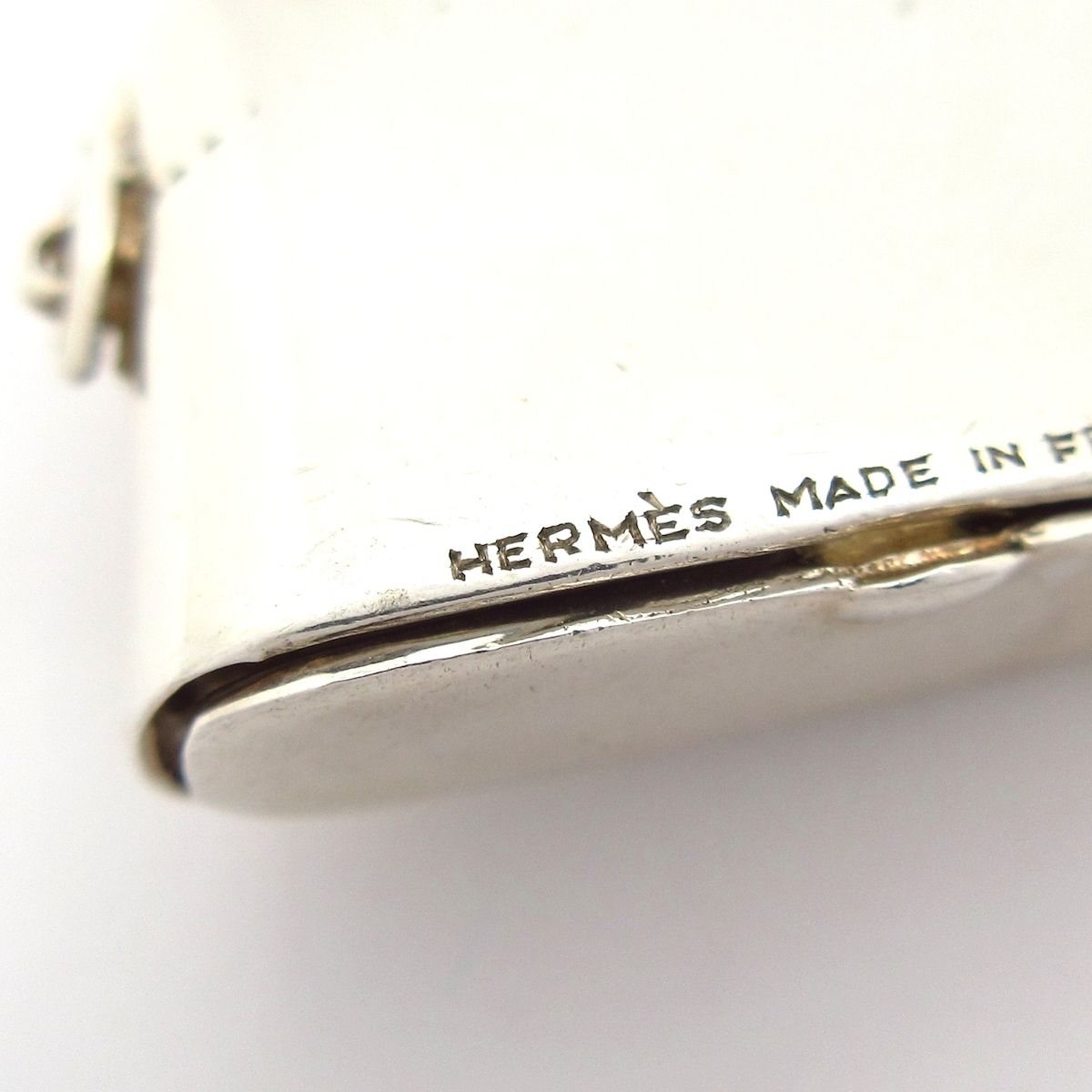 Hermes Pendant Silver Pirkes Bolide Motif — view 3