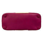 Prada Handbag Canapa City Beige Pink Leather — view 5