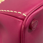 Prada Handbag Canapa City Beige Pink Leather — view 6