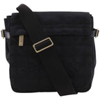 Chanel New Travel Line Nylon Canvas Black Shoulder