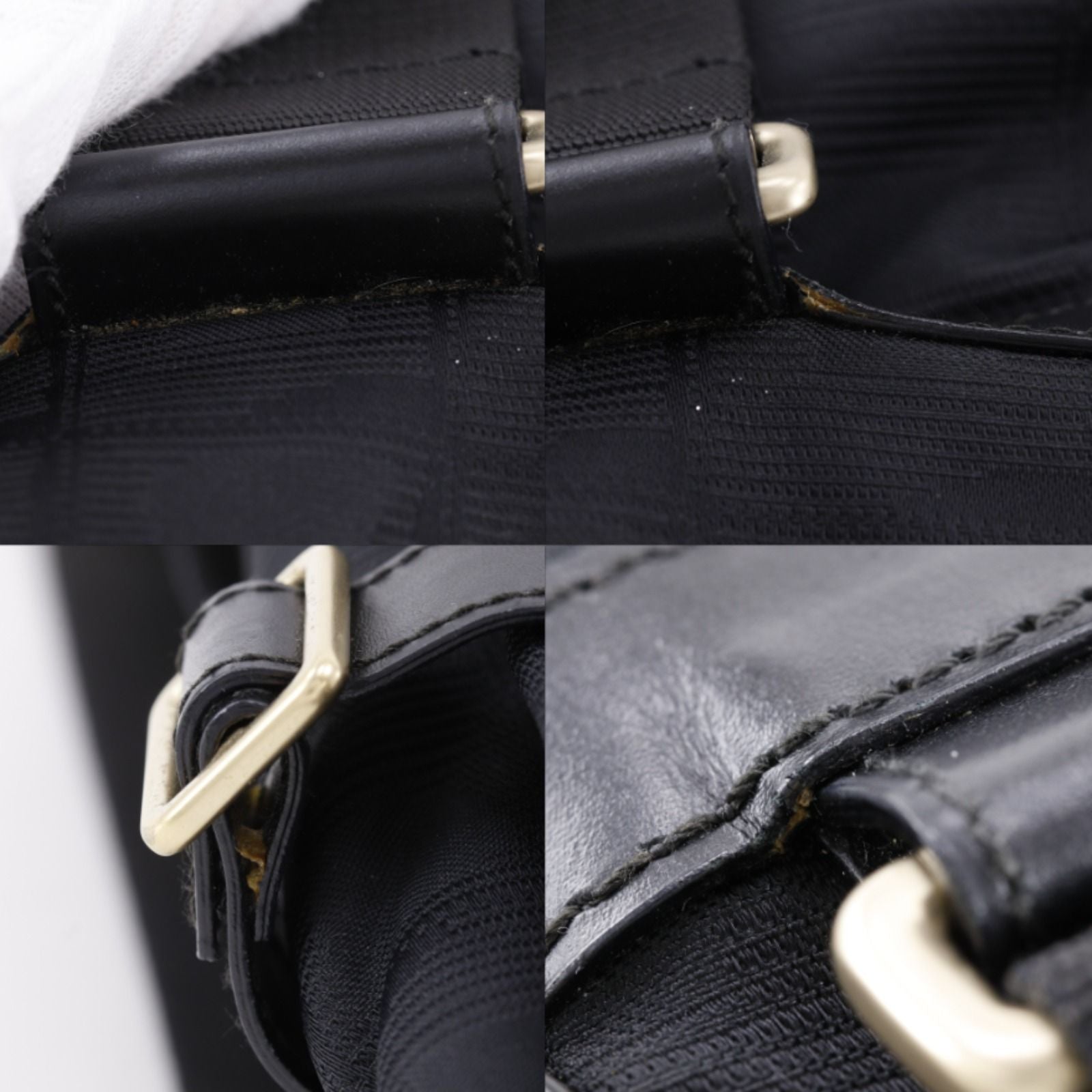 Chanel New Travel Line Nylon Canvas Black Shoulder — view 9