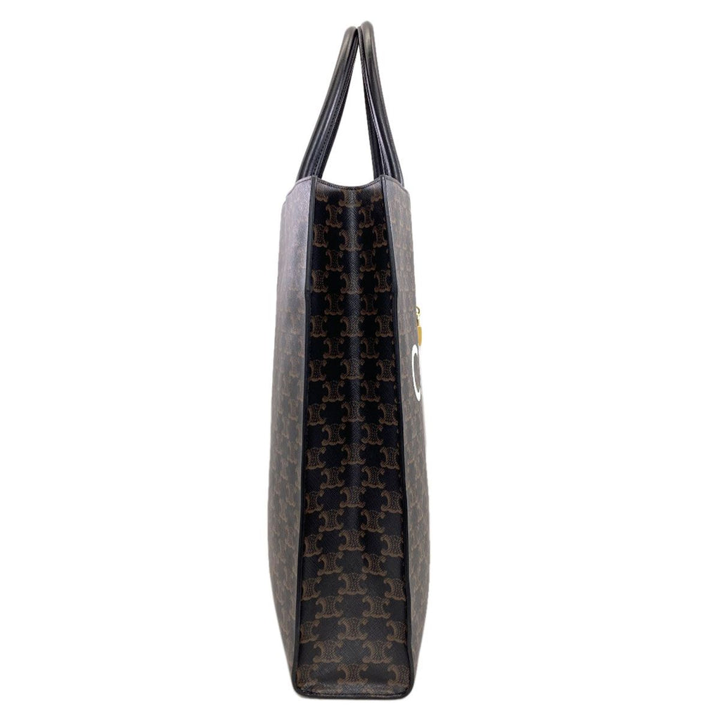 Celine Vertical Cover Triomphe Tote — view 3