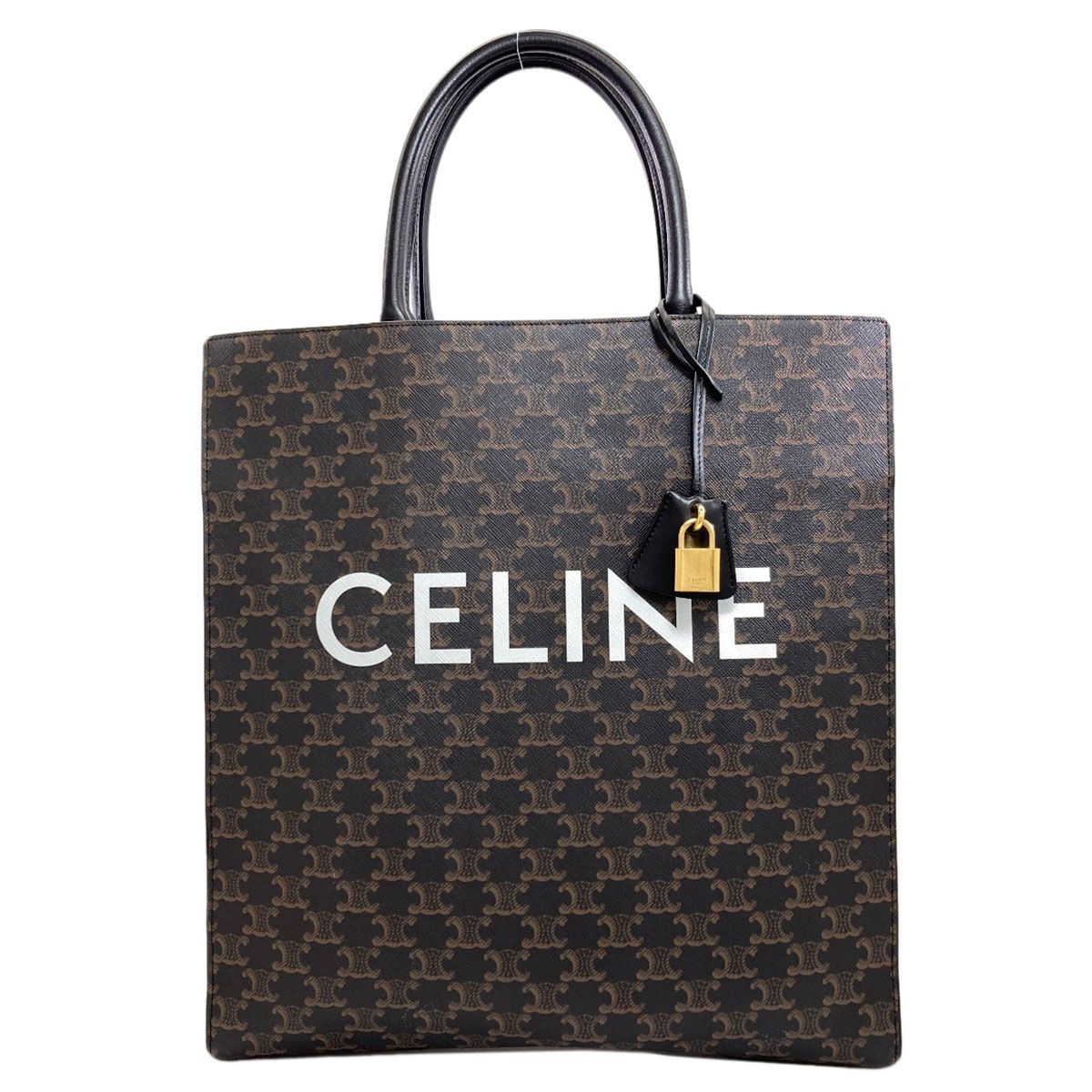 Celine Vertical Cover Triomphe Tote