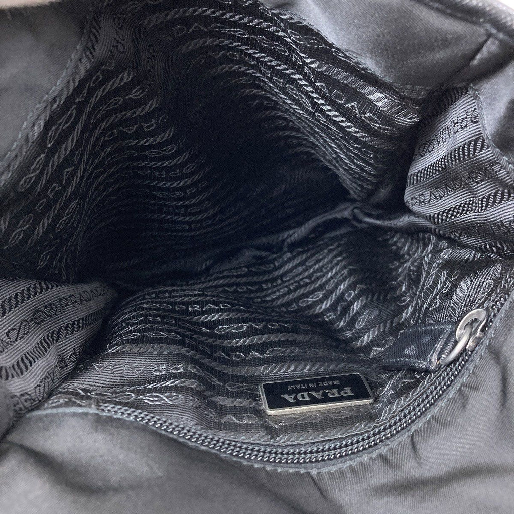 Prada Logo Shoulder Bag Nylon — view 5