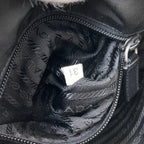 Prada Logo Shoulder Bag Nylon — view 9
