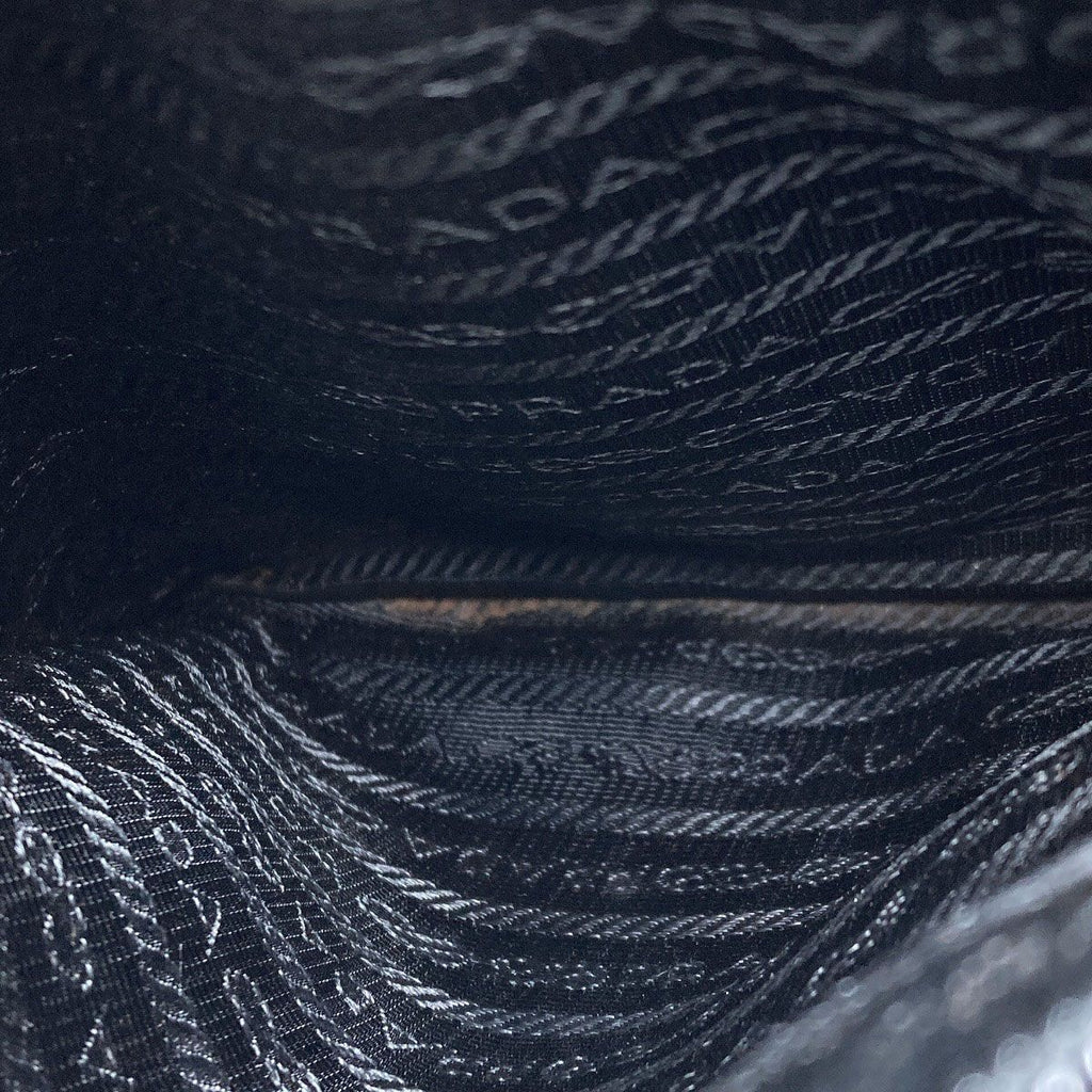 Prada Logo Shoulder Bag Nylon — view 8